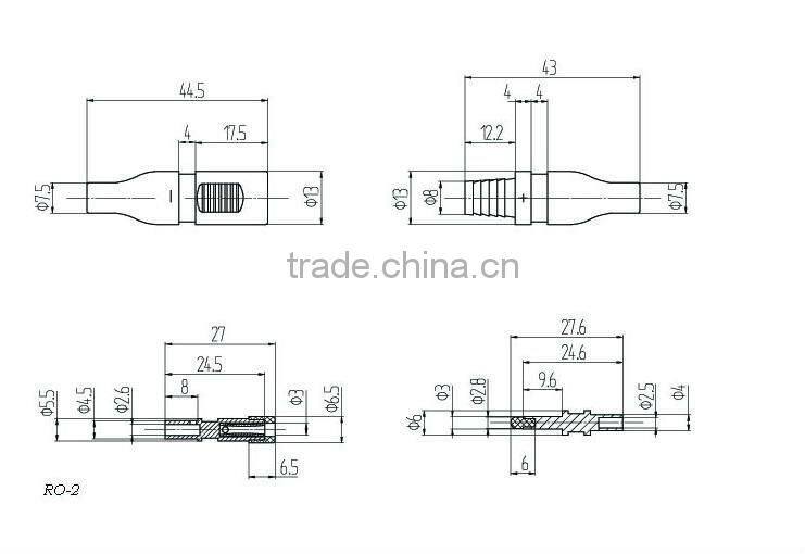 PA , TUV approved waterproof solar MC3 connector