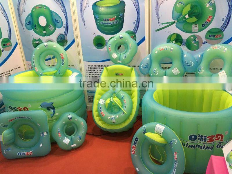 Free Swimming Baby Portable Inflatable PVC Baby Bathtub Newborn Thick Bath Tub