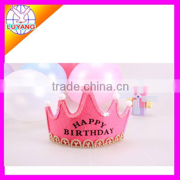 Party Crown Hat with LED Party Birthday Glow Flash King Princess King Headband Hat ,Festival Decors Favors Crown Princess at