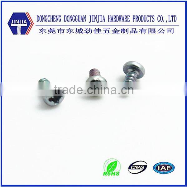 m1.7*4 tiny harden screws colored miniature hardened steel screw