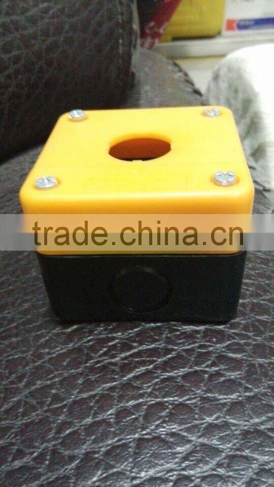 CNGAD yellow 1-hole pushbutton control box(pushbutton box,control station)(GB2-J01)