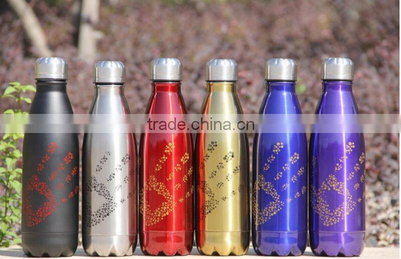 sports bottle stainless steel/stainless steel sport bottle/drink bottle