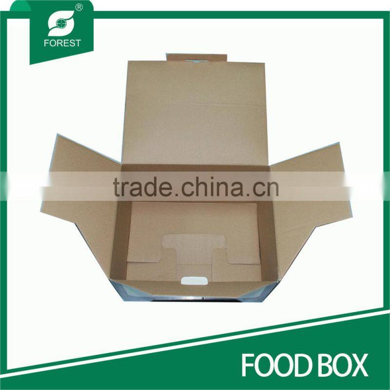 STANDARD SIZE CORRUAGTED FOOD MOVING BOXES FOR ESPRESSO COFFEE WITH CUSTOM LOGO