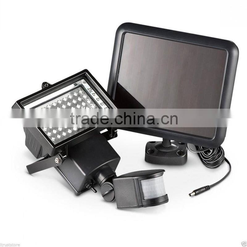 Garden Spotlights Light solar motion sensor security light 30W 60LED Solar led Flood Lighting