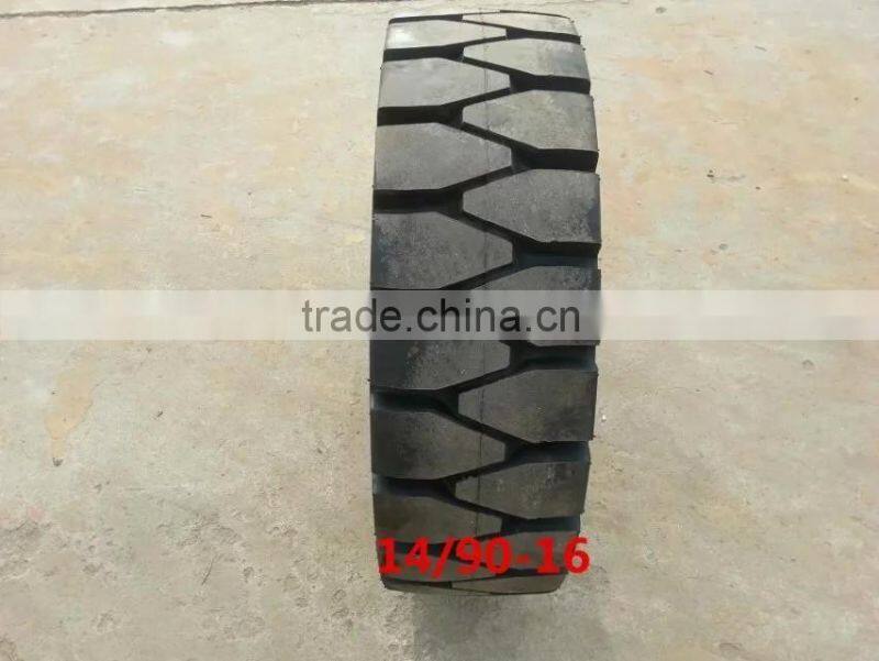 solid tyre 14/90-16 for industrial use