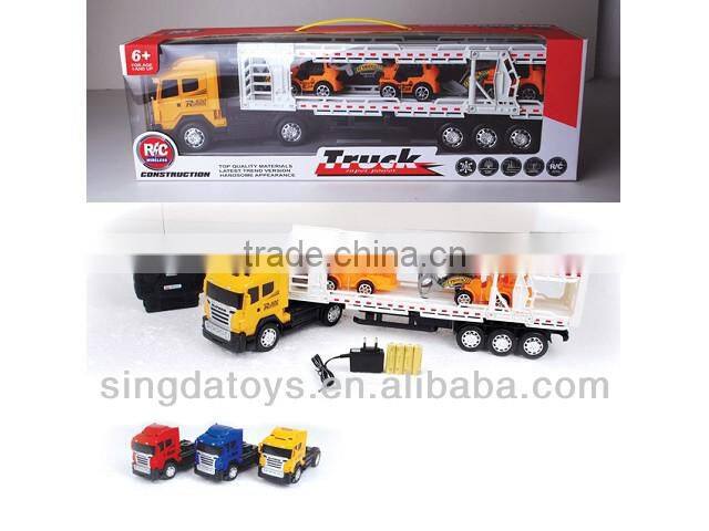 New arrive ! 4 Channel with light and recharge battery rc container truck