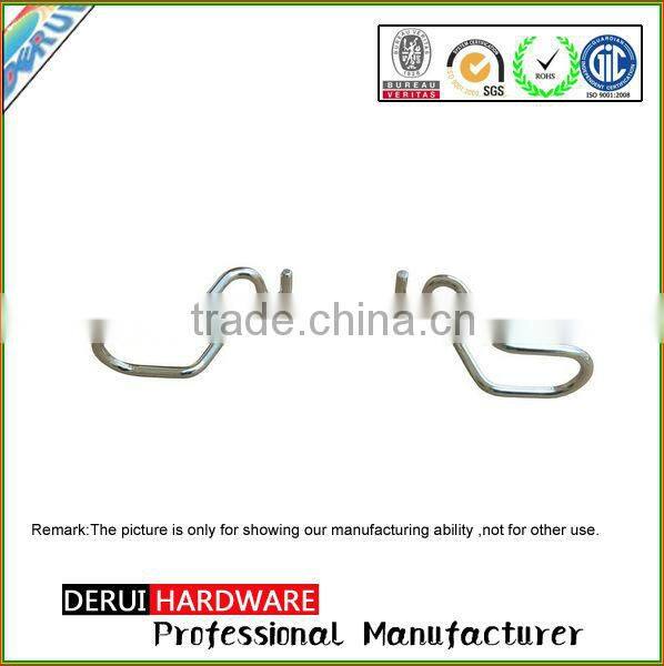 Custom bending Wire rack hardware wire bending clip