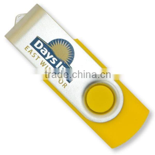 Low price cheapest custom logo printing colorful 4GB, 8GB, 16GB rotary style usb flash pendrive