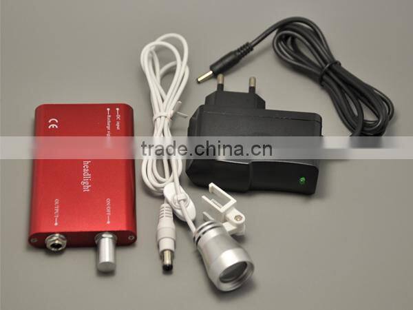 Dental supply 2.5X & 3.5X magnifying lens with light /dental loups