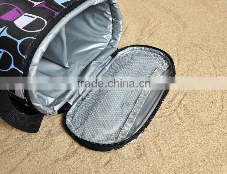 two bottles outdoor picnic insulated cooler wine cooler bag