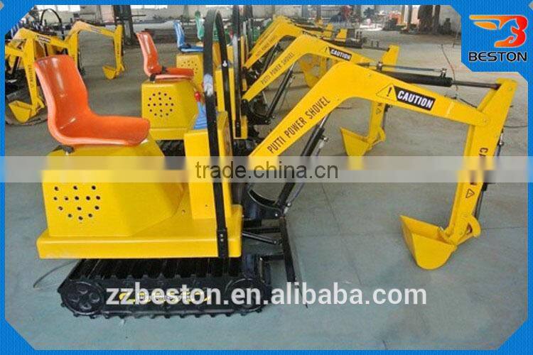 Best Selling 360 toy children mini excavator, Amusement park rides kids, electric mini excavator