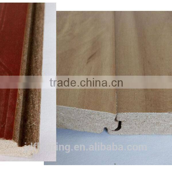 15mm thickness MDF skirting for 8mm laminated flooring