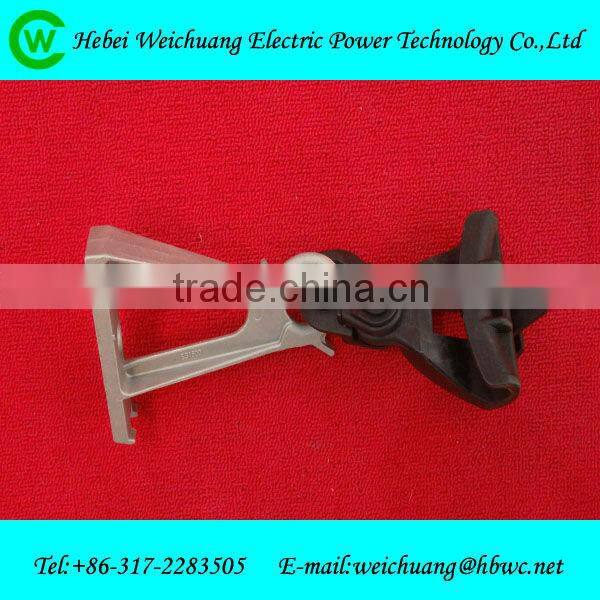 suspension clamp for overhead power line accessories