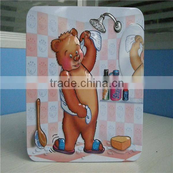 Customized recyclable feature tin can box supplier Round shape large capacity food storage metal tin cans