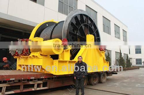 145KN double-drum speed regulation electric winch