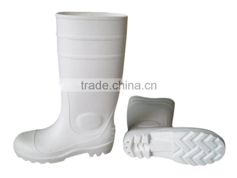 Safety PVC rain boots with steel toe,steel toe boots,wellington boots
