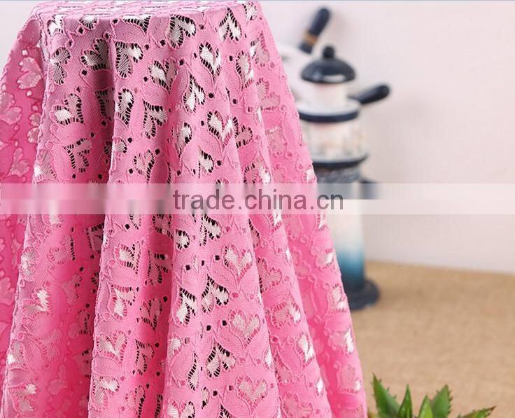 china whosale stretch lace fabric for lady dress fabric