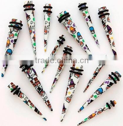 Fashion Cheat Ear Plugs Fake Ear Tape Cheater Plugs ear piercing jewelry