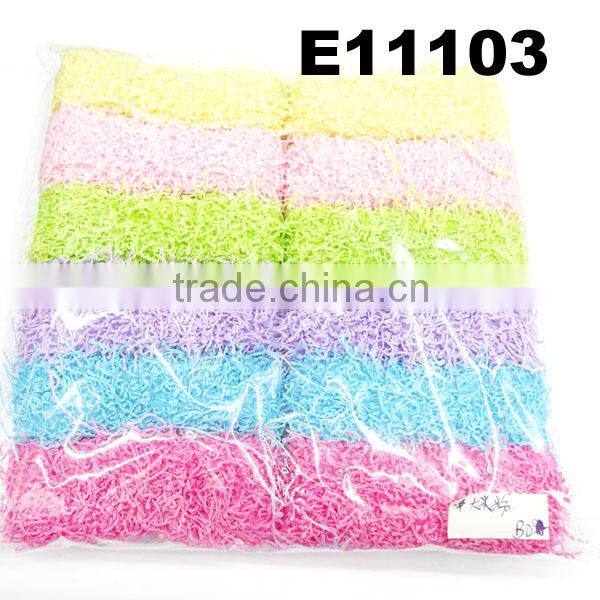 bulk wholesale custom soft wide thick cotton hair ties girls ladies womens