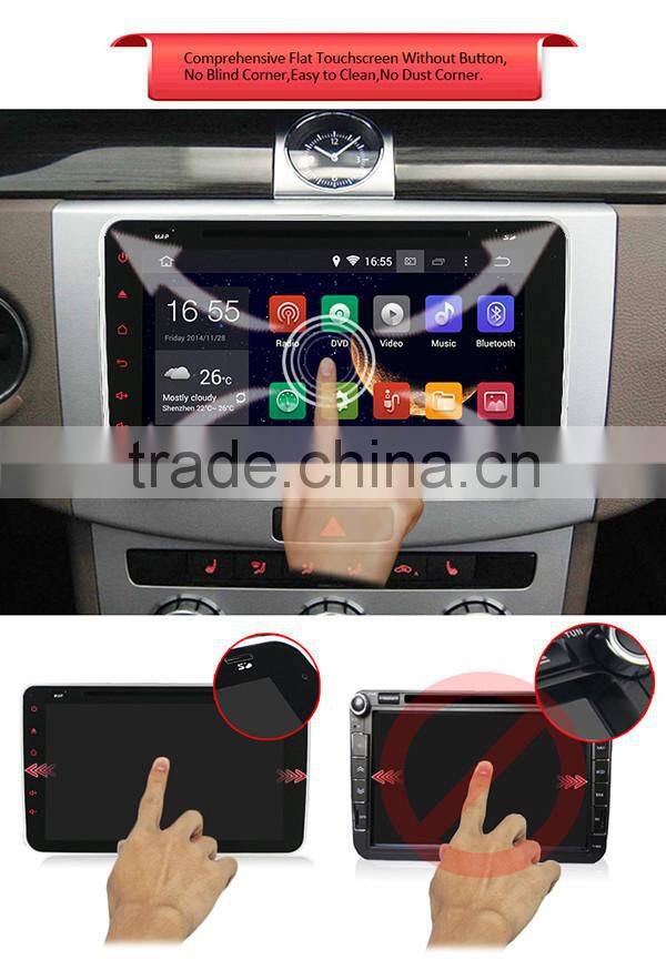 8" Android 4.4.4 Special Car Radio GPS Navigation Mp3 Player for Seat Scoda car radio cassette