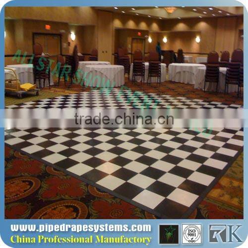 beautiful diy dance floor on grass for stage