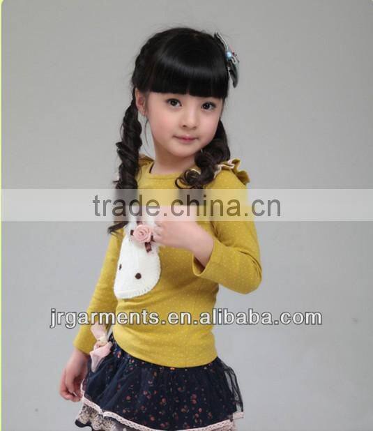 kids top fashion girl t shirt