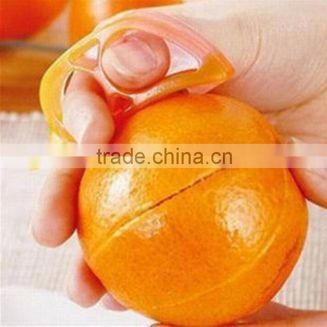 Magic orange peeler