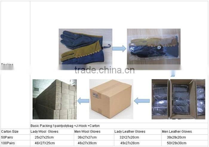 Helilai Hot selling Ladies Unlined Sheep Leather Gloves Women Winter Leather Motorcycle Gloves