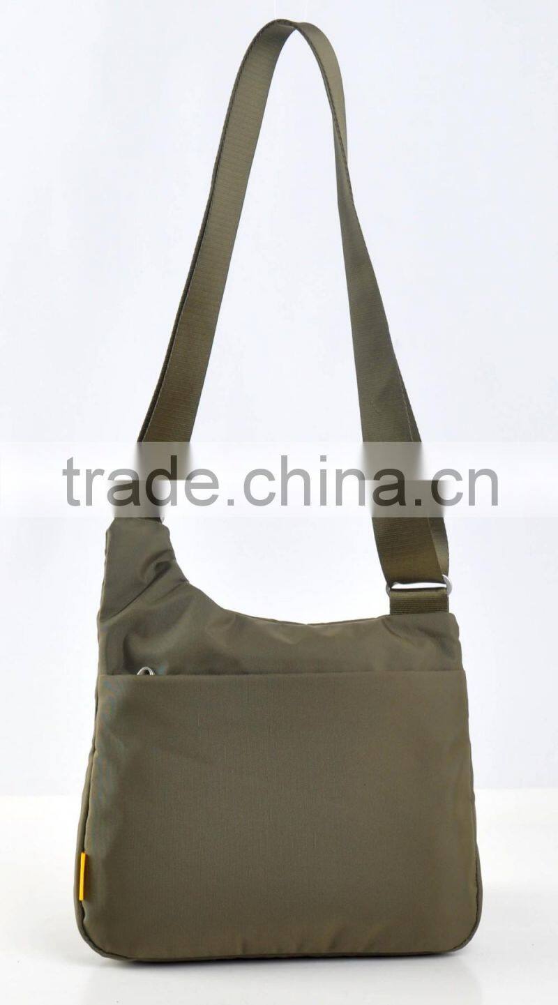 2016 RFID Blocking polyester Shoulder Bag