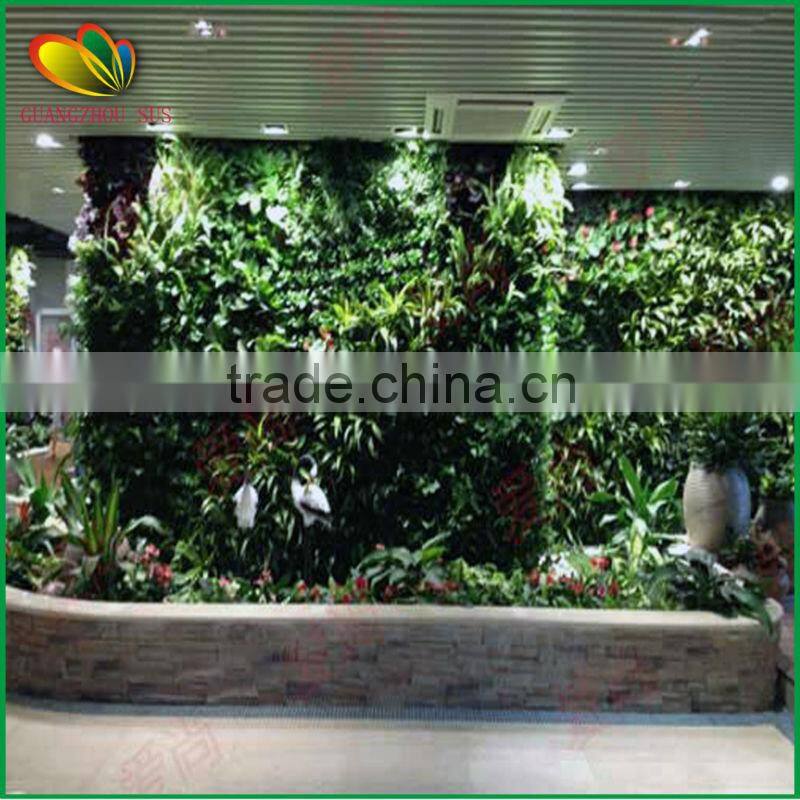 new design fake vertical plants wall artificial green wall for indoor