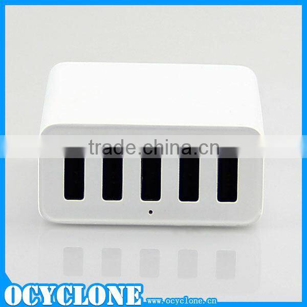 5-Port USB Smart Charging Station with Intelligent Charging IC for iphone