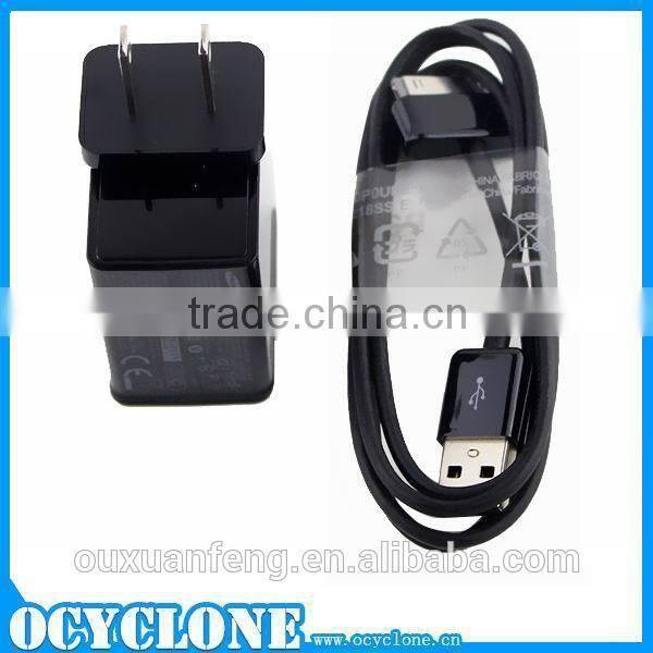2014 Best seller high quality genuine charger for Samsung Galaxy Tab N8000