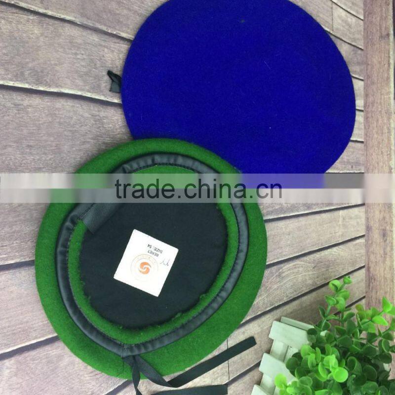 fashion outdoor leisure hat 100% wool felt Ivy cap