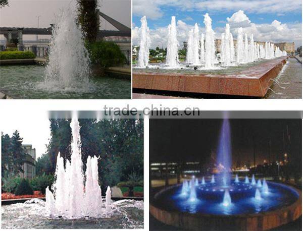 2'' big size stainless steel 304 Ice tower can adjustable dancing swimming pool water fountain nozzle