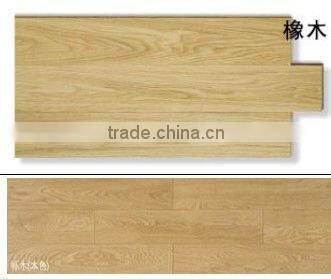 Three-layer Red Oak & White Oak engineered wood flooring