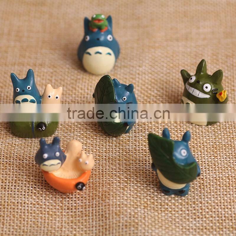 hot selling resin craft cute Totoro resin christmas items kawaii gift