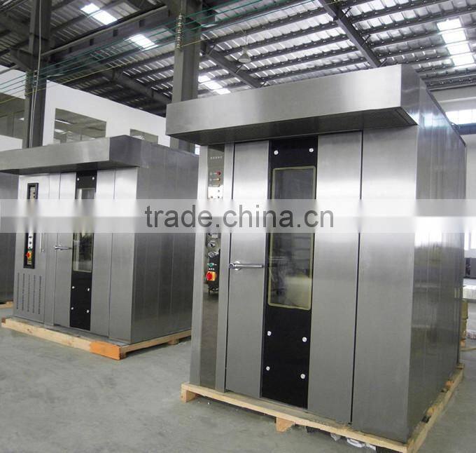 Professional Bakery 16 Trays Gas Rotary Oven Price