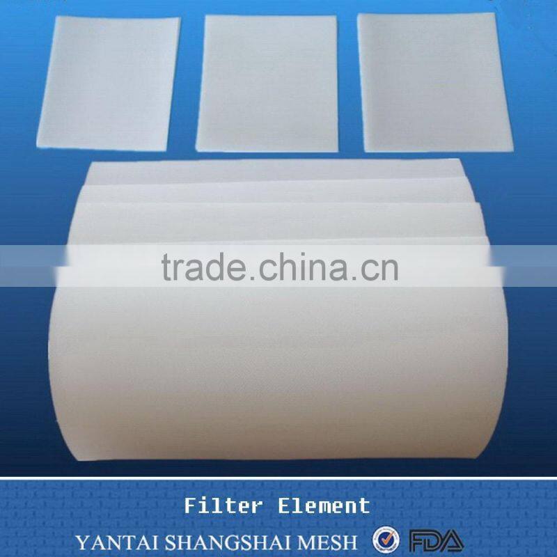 2016 new coming 150 micron cycle oil filter silk screen, silk screen for oil filter