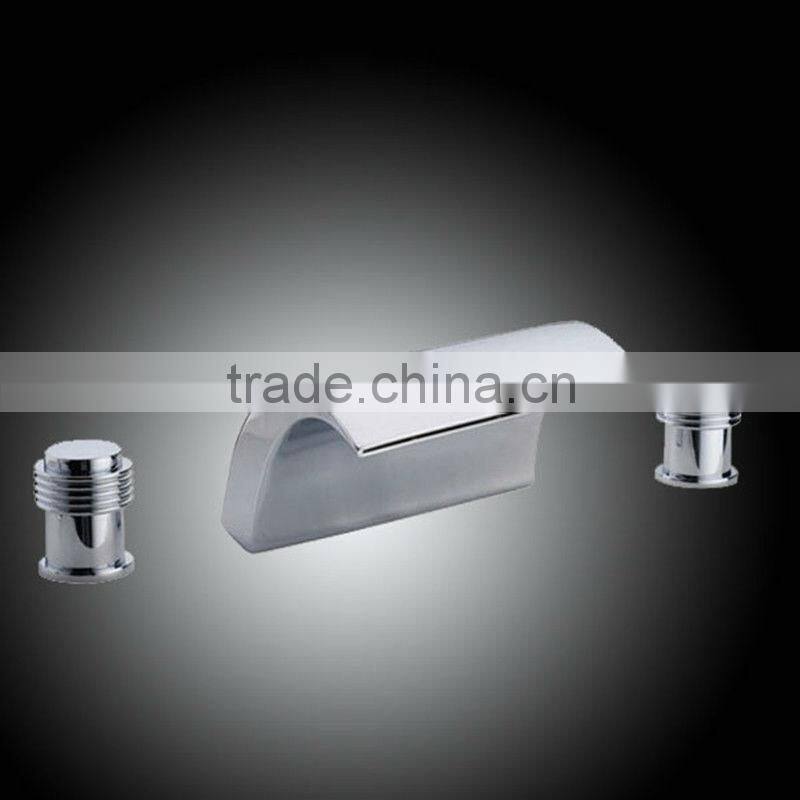 cheap bathroom faucets with led waterfall