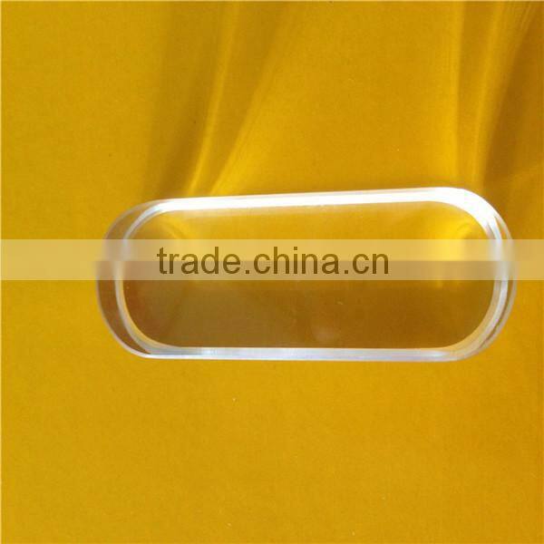 Borosilicate 3.3 plain transparent level gauge glass