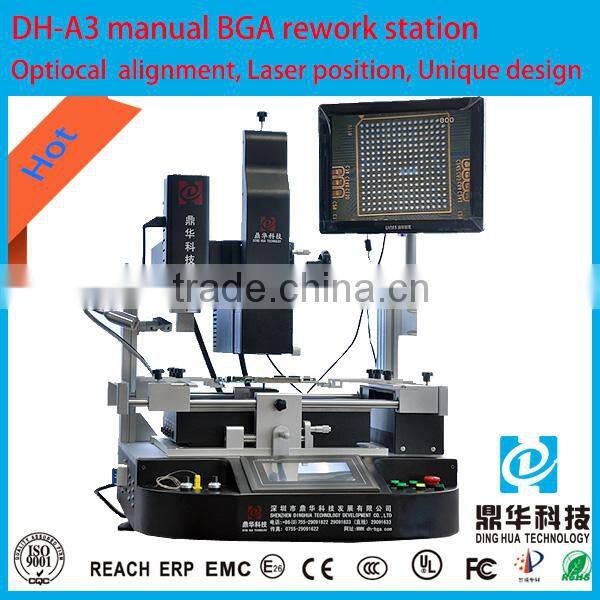 BGA Rework station DH-A3 automatic bga rework station,hot air bga rework station for laptop, bga rework station price