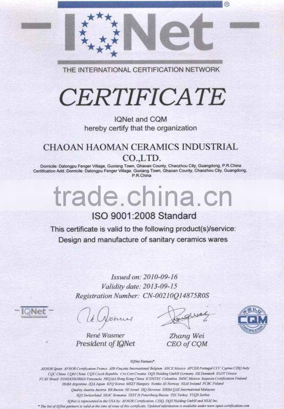 HM-H-04 ceramic small wall hung wash basin