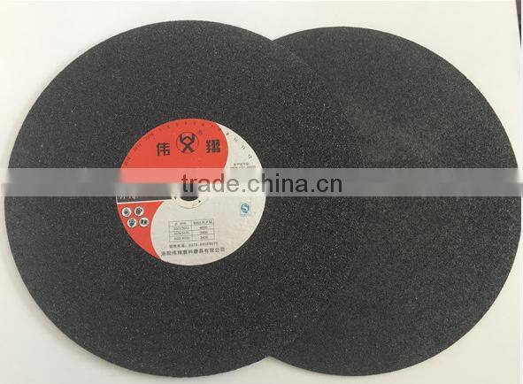 14" resin bonded cut-off wheel for stainless steel supply for india