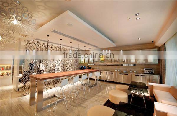High End Customize Restaurant Furniture Classic High Top Wooden Bar Table And Chairs Designs