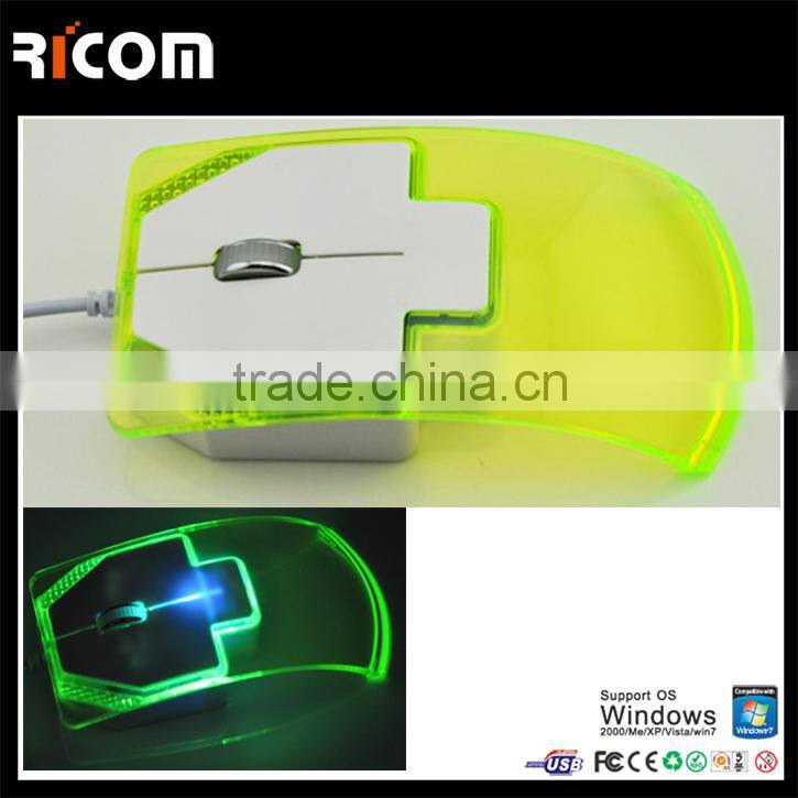 Light Up Computer led Mouse Factory, Gaming mouse, DIY gift mouse
