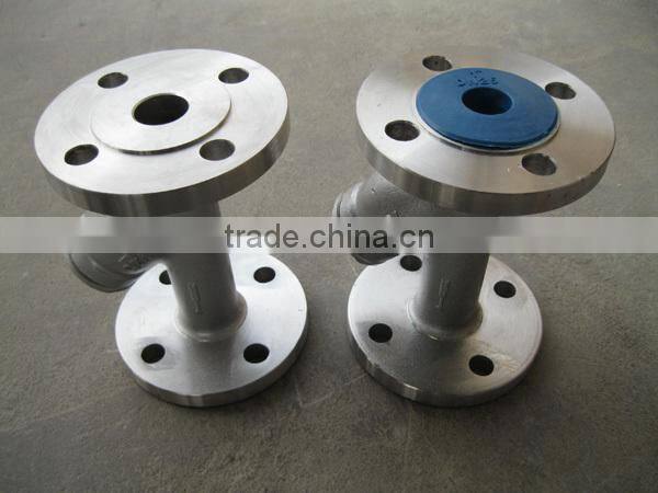 Water treatment Y type strainer