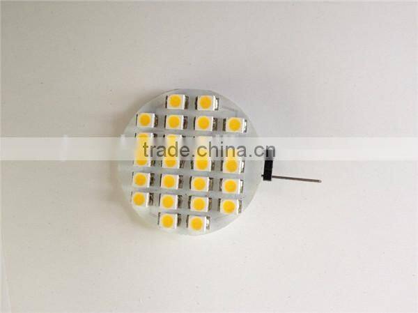 RA>80 CE RoHS 1.2W 24SMD G4 Side Pin 3528 100lm 24V