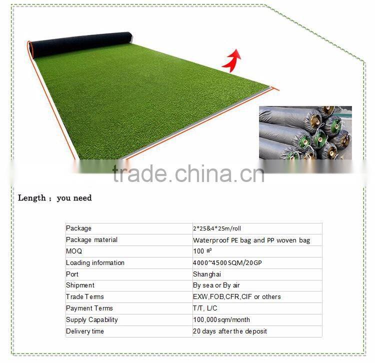 Artificial Soccer Field Green Carpet