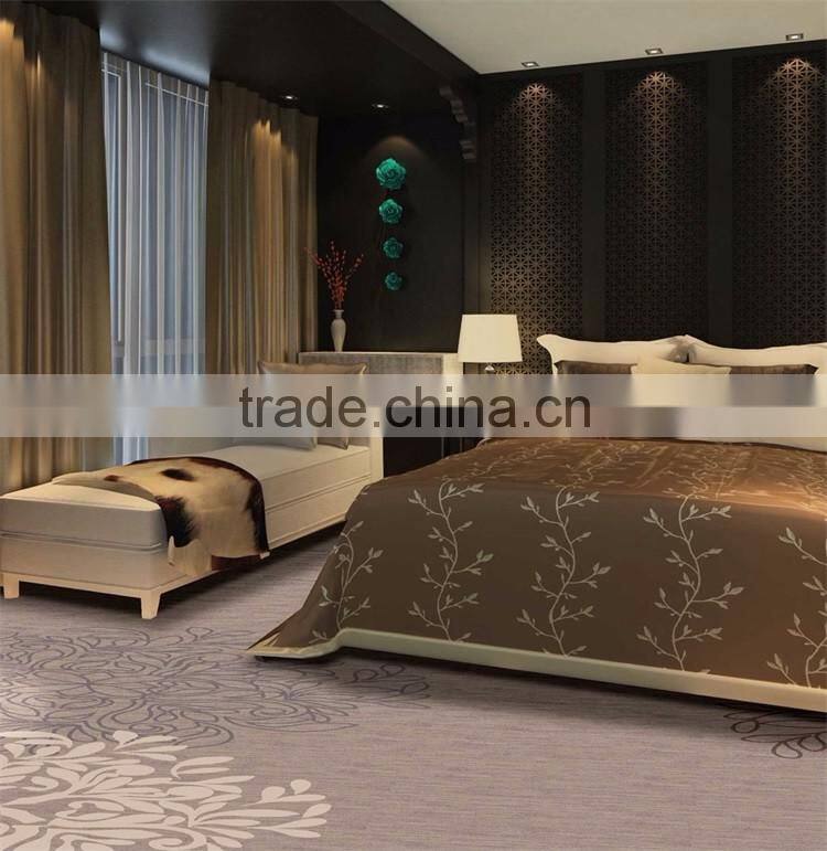 Anti-Slip Custom Pattern Wilton Broadloom Carpet