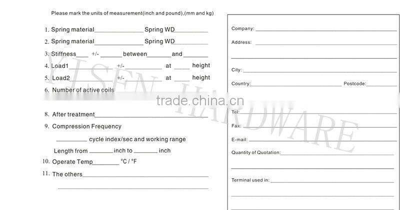 heavy duty adjustable black carbon tension spring hook